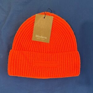 Modena New York Vibrant Orange Beanie